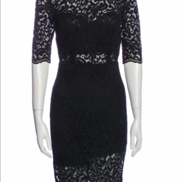 Veronica Beard Black Lace Dress - Picture 1 of 4